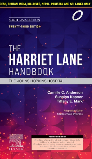 The Harriet Lane Handbook, 23 Edition: South Asia Edition